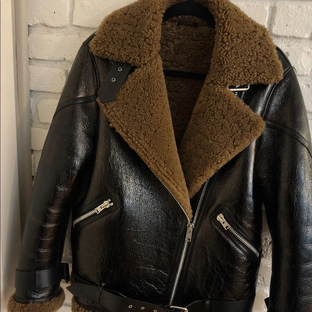 All Saints Hawley Oversized Jacket - Picture 2 of 8